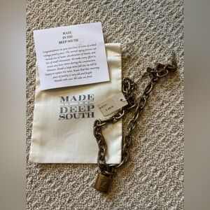 Made In The Deep South “Deeps Padlock” Necklace